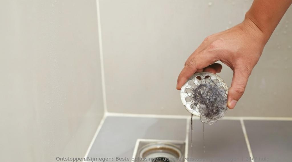Beste oplossingen douche verstopping Nijmegen | 24/7 hulp
