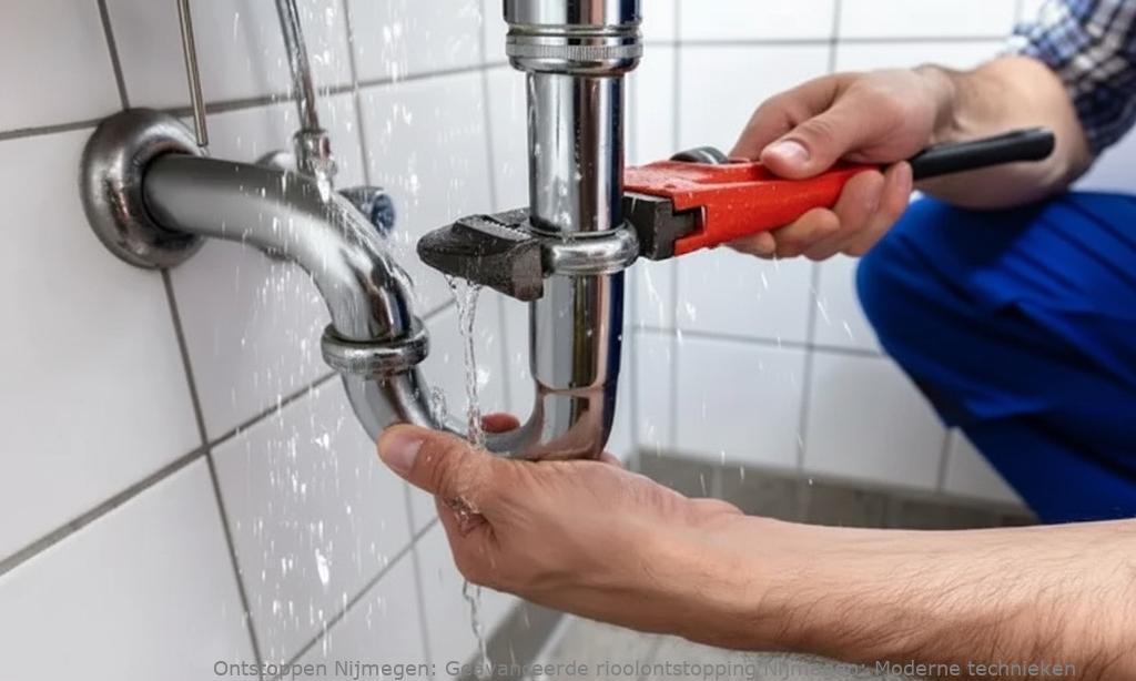 Geavanceerde rioolontstopping Nijmegen: Moderne technieken