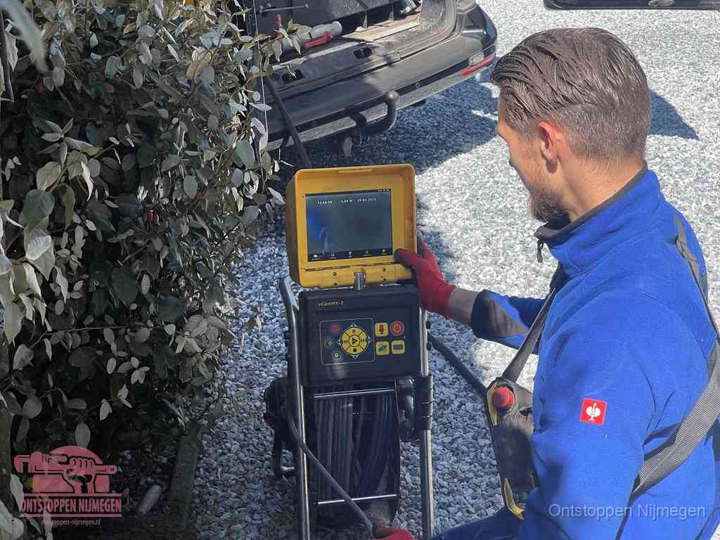 Rioolinspectie met camera in Nijmegen
