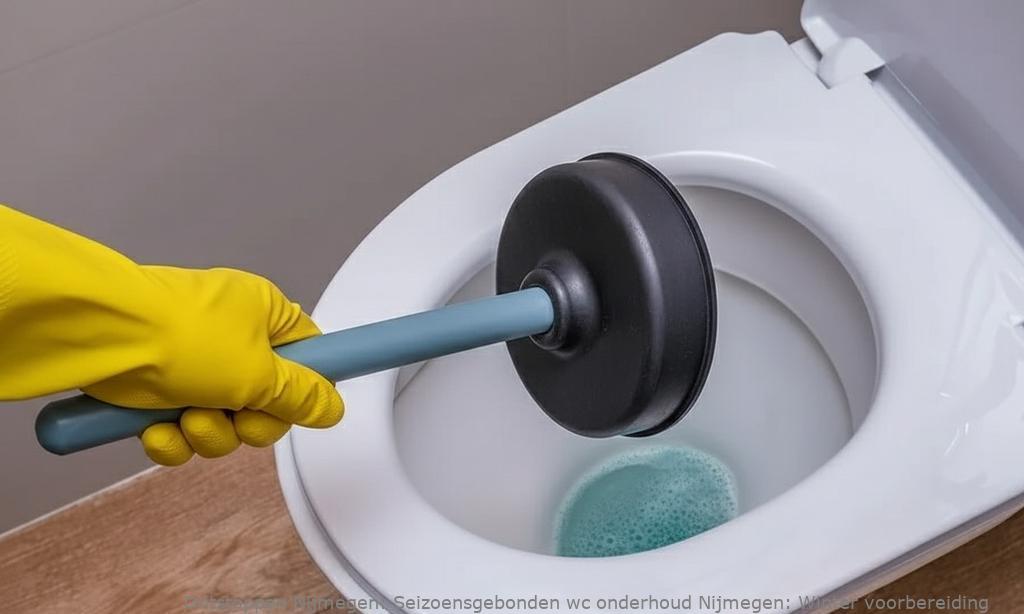 Seizoensgebonden wc onderhoud Nijmegen: Winter voorbereiding