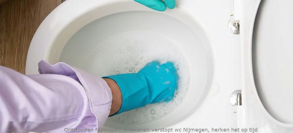 6 tekenen verstopt wc Nijmegen, herken het op tijd