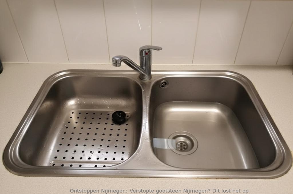 Verstopte gootsteen Nijmegen? Dit lost het op